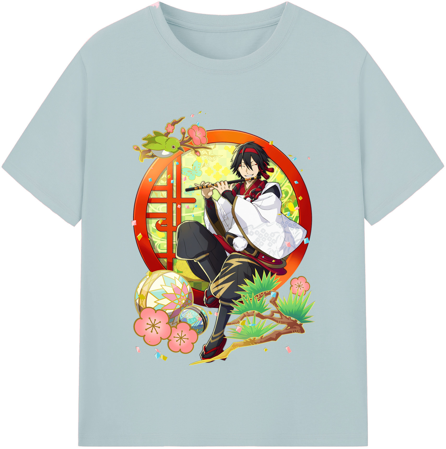 （画像用） 文豪ストレイドッグス Bungo Stray Dogs 綿100％半袖Tシャツ（フロントプリント）